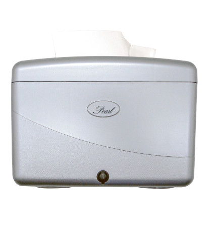 PTH-COU-002 - PEARL COMPACT COUNTERTOP PAPER DISPENSER - PLATINUM